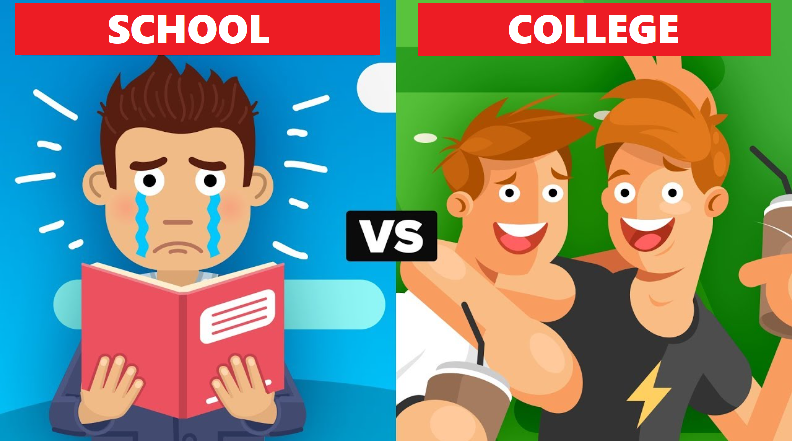 College Vs School