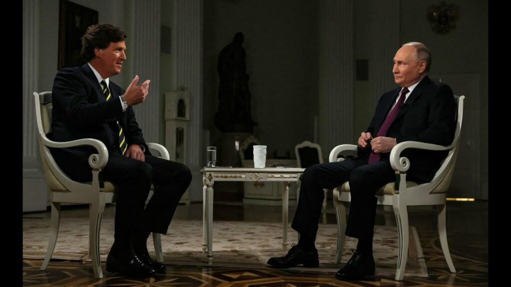 Tucker Carlson's Controversial Interview with Vladimir Putin